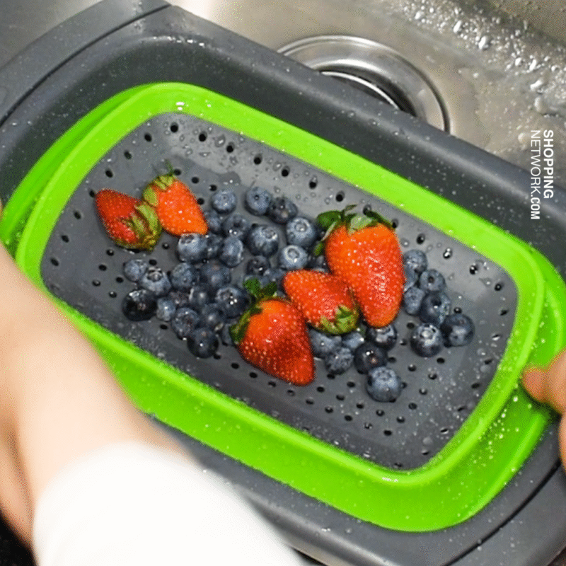 Collapsible Fruit Vegetable Strainer – ChoiceStore