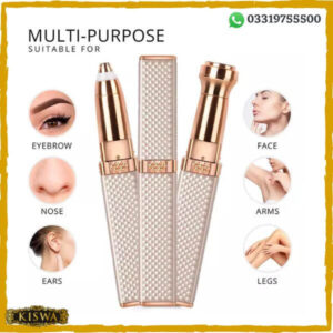 2 IN 1 RECHARGEABLE Flawless ELECTRIC EYEBROW TRIMMER