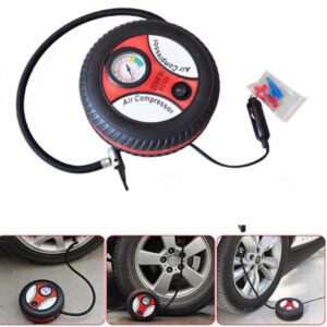 260PSI DC12V Portable Mini Air Compressor Auto Pump Car Sport Tyre Inflator