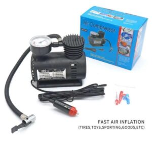 Mini Air Compressor Car Auto Portable Pump – DC12V (300 psi)