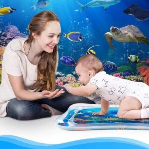 Inflatable Tummy Time Water Mat (Plastic Packing)