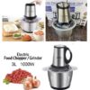 Silver Crest Multi Functions Meat Chopper (3 Litr) Steel Bowl