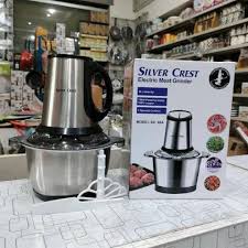 Silver Crest Multi Functions Meat Chopper (3 Litr) Steel Bowl (Free Delivery)